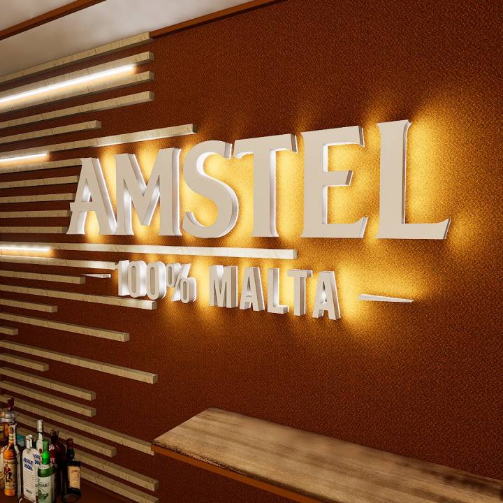 Amstel · Barra: diseño de Twinside