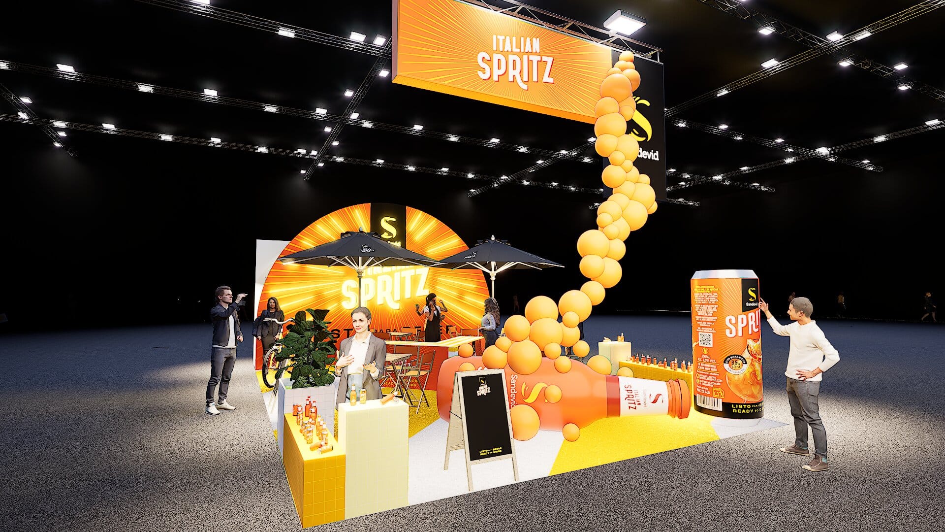 Aperol Spritz: propuesta de diseño 3D de Twinside
