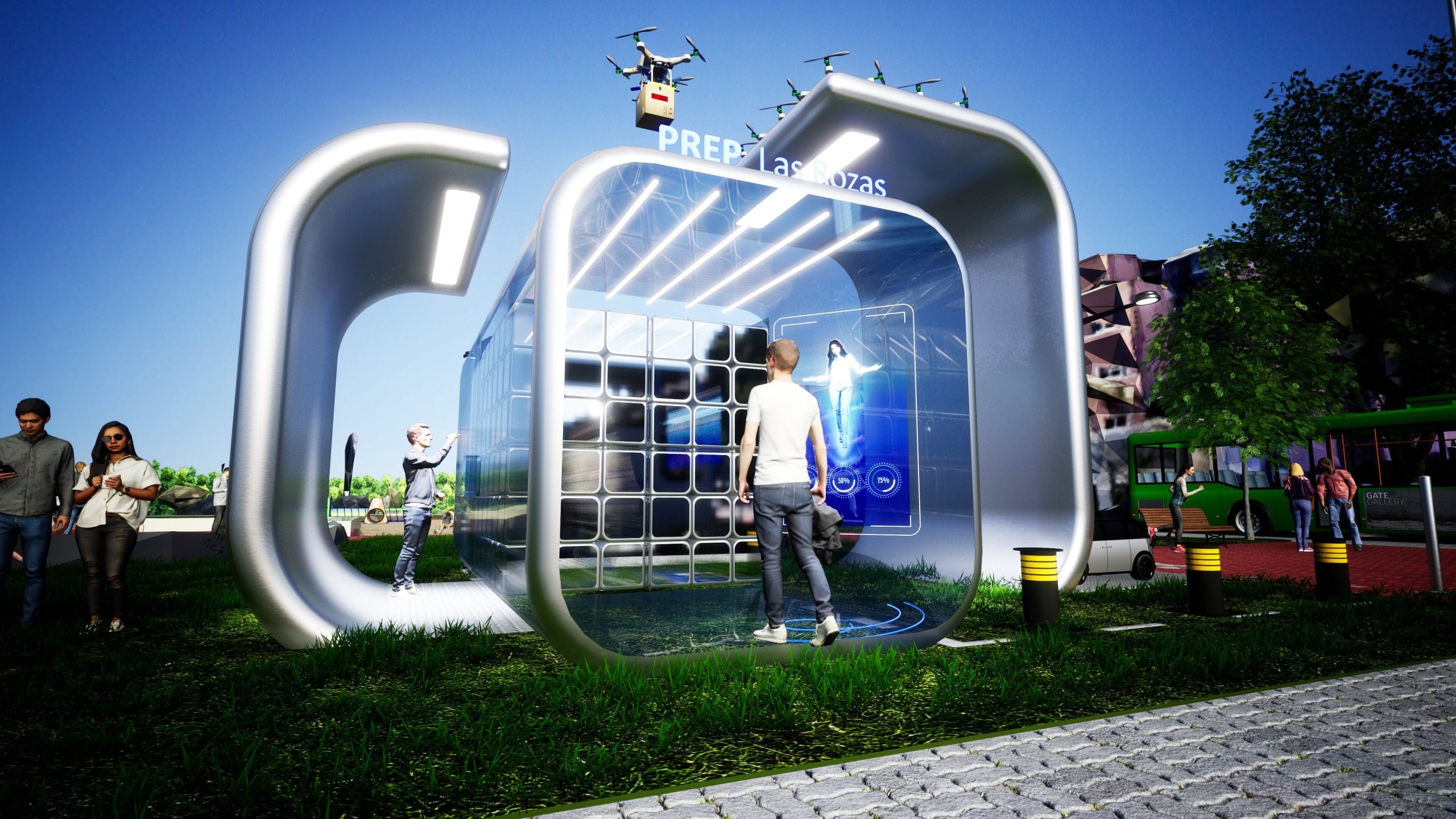 Last Mile: propuesta de diseño 3D de Twinside