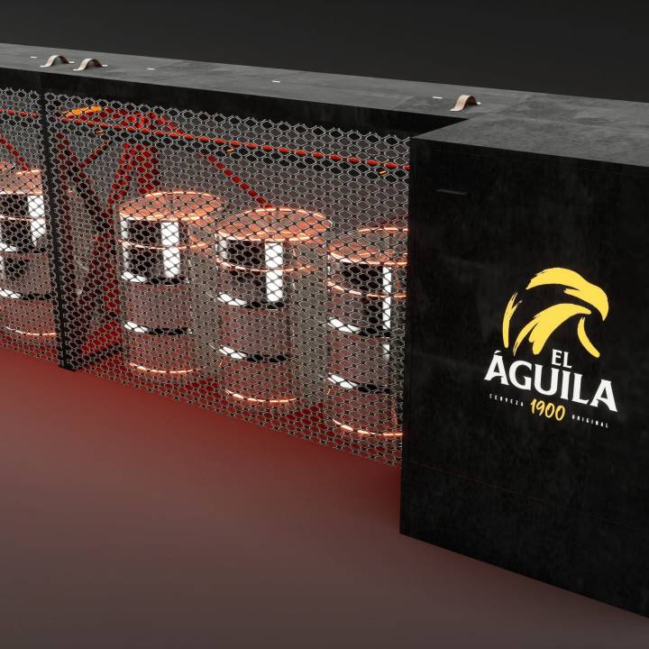 Mobiliario El Águila: diseño de Twinside