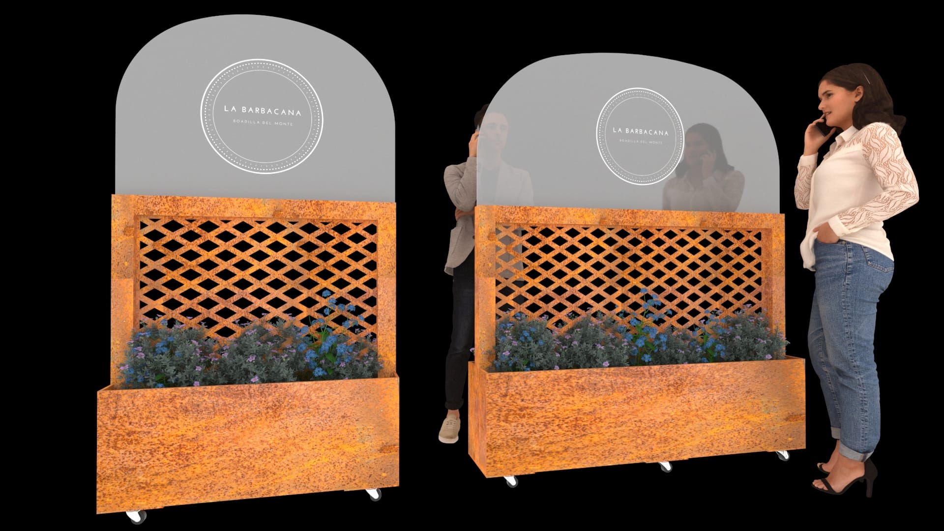 Barbacana: propuesta de diseño 3D de Twinside